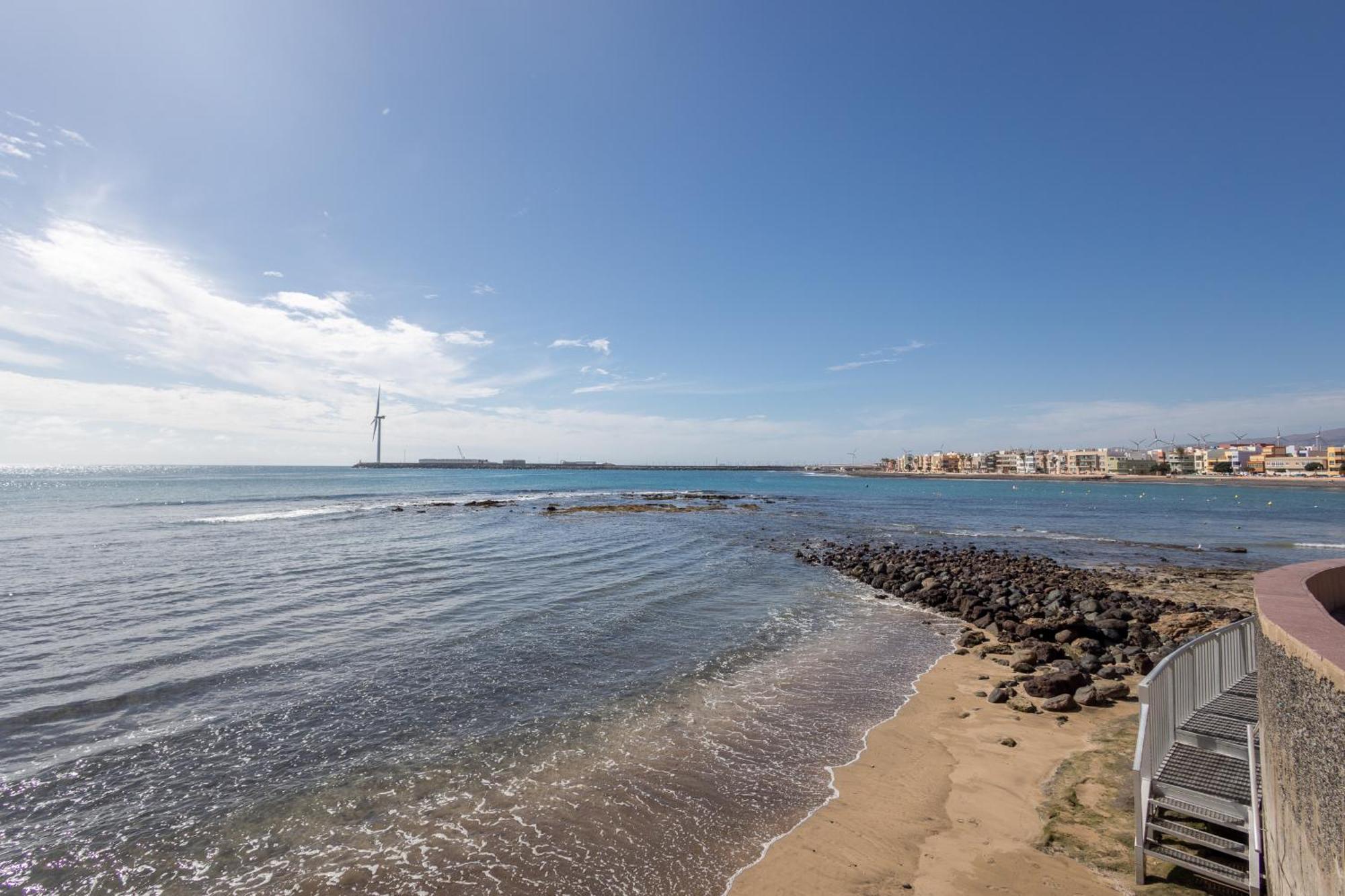 Lightbooking Apartamento Con Terraza En Playa De Arinaga อากวีเมส ภายนอก รูปภาพ