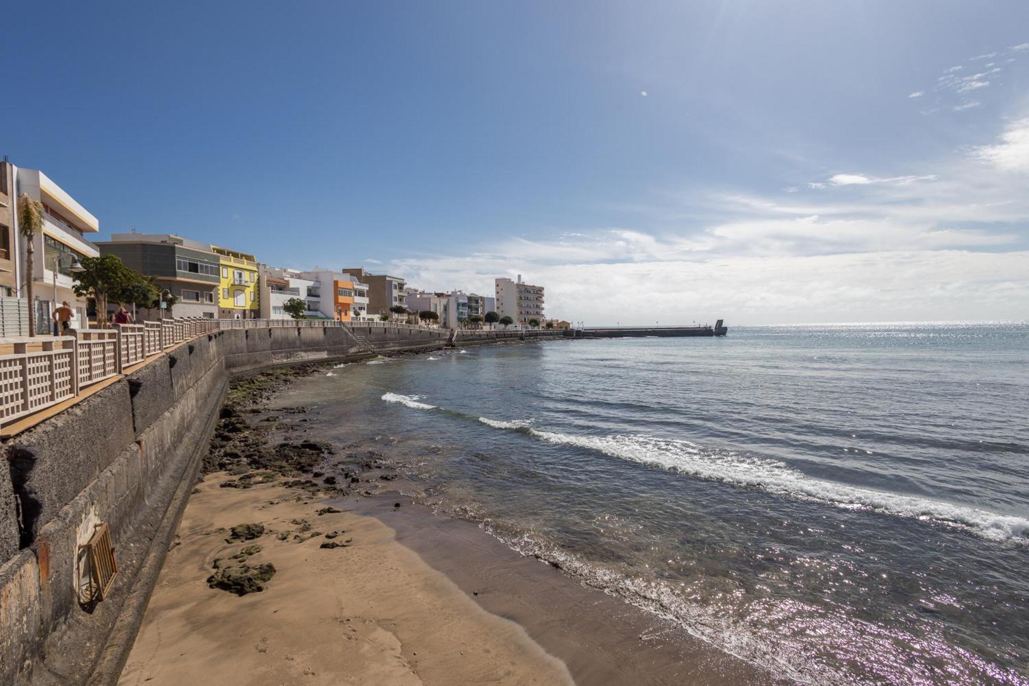 Lightbooking Apartamento Con Terraza En Playa De Arinaga อากวีเมส ภายนอก รูปภาพ